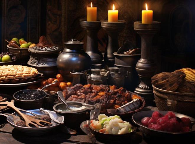 宴：解碼文藝復(fù)興貴族餐桌的炫富密碼AG真人游戲第一品牌奢華時(shí)代的盛(圖8)